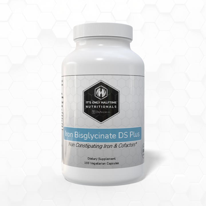Iron Bisglycinate DS Plus - Non Constipating Iron & Cofactors