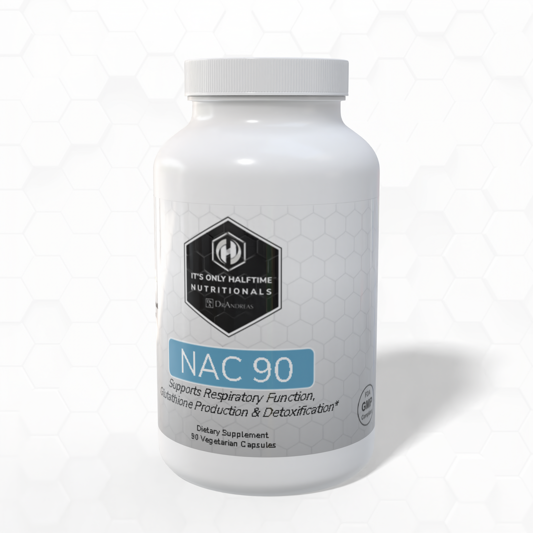 NAC 90 - Supports Respiratory Function, Glutathione Production & Detoxification
