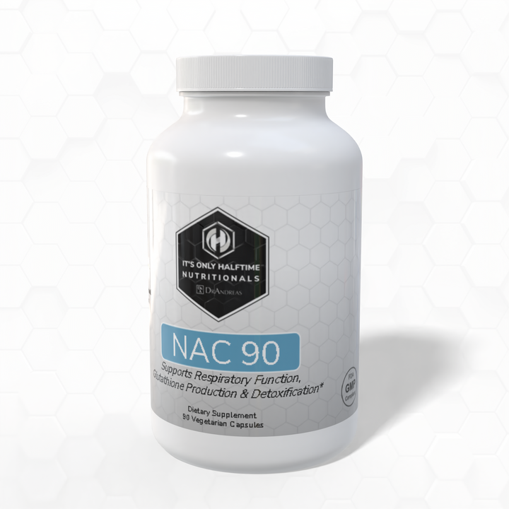 NAC 90 - Supports Respiratory Function, Glutathione Production & Detoxification