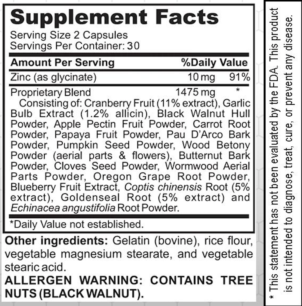 Herbal GI Detox - Digestive System Fortification
