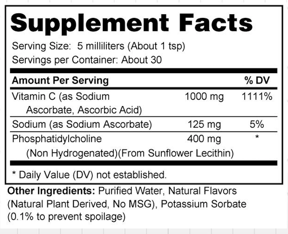 Liposomal Vitamin C