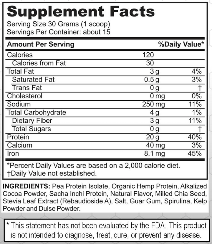 Vegan Protein Chocolate