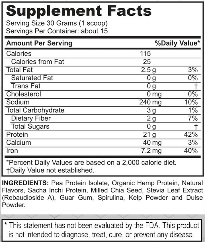 Vegan Protein Vanilla