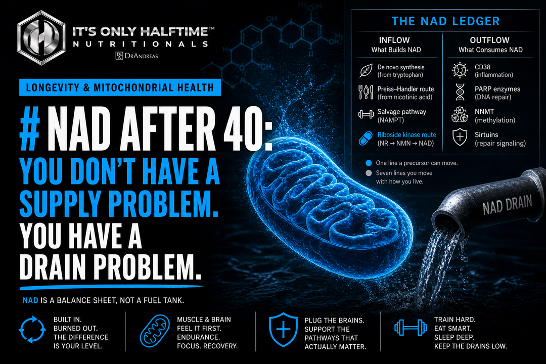 Why NAD Declines With Age (And What Fixes It) | IOH