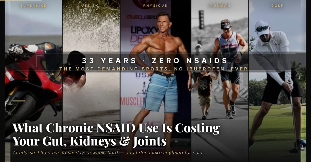 What Chronic NSAID Use Is Costing Your Gut, Kidneys and Joints