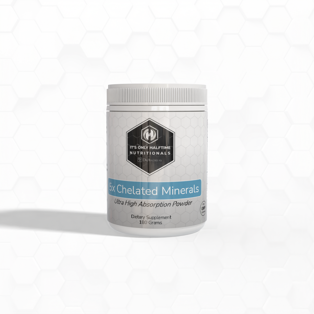 5X Chelated Minerals - Ultra High Absorption Powder