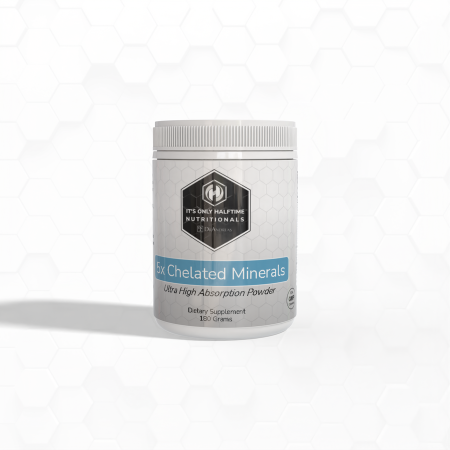 IOH Nutrition 5X Chelated Minerals ultra high absorption powder container
