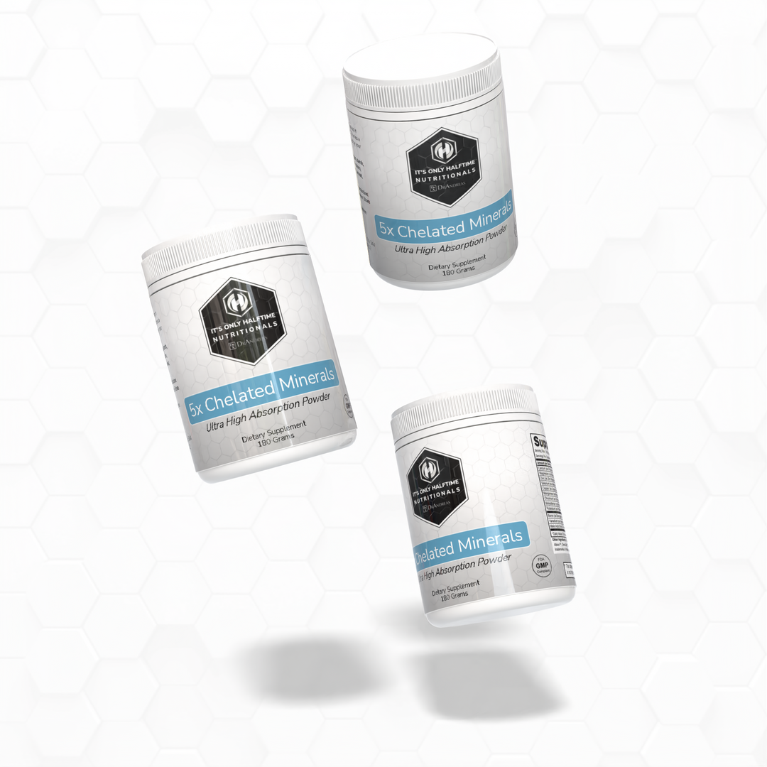 5X Chelated Minerals - Ultra High Absorption Powder