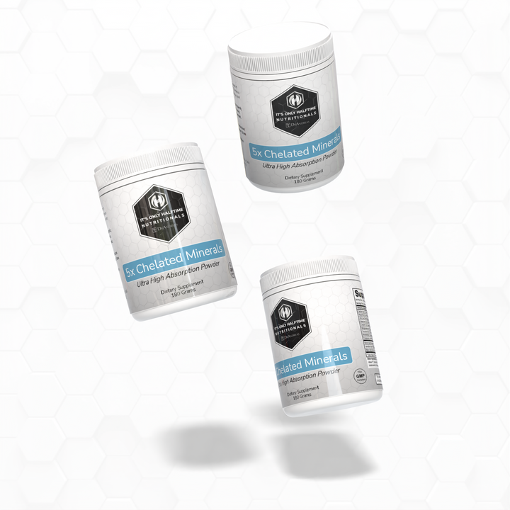 5X Chelated Minerals - Ultra High Absorption Powder