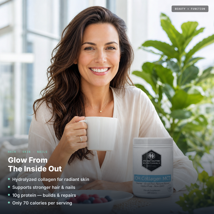 Collagen MCT Creamer - Grass Fed, Pasture Raised (Rich Vanilla)