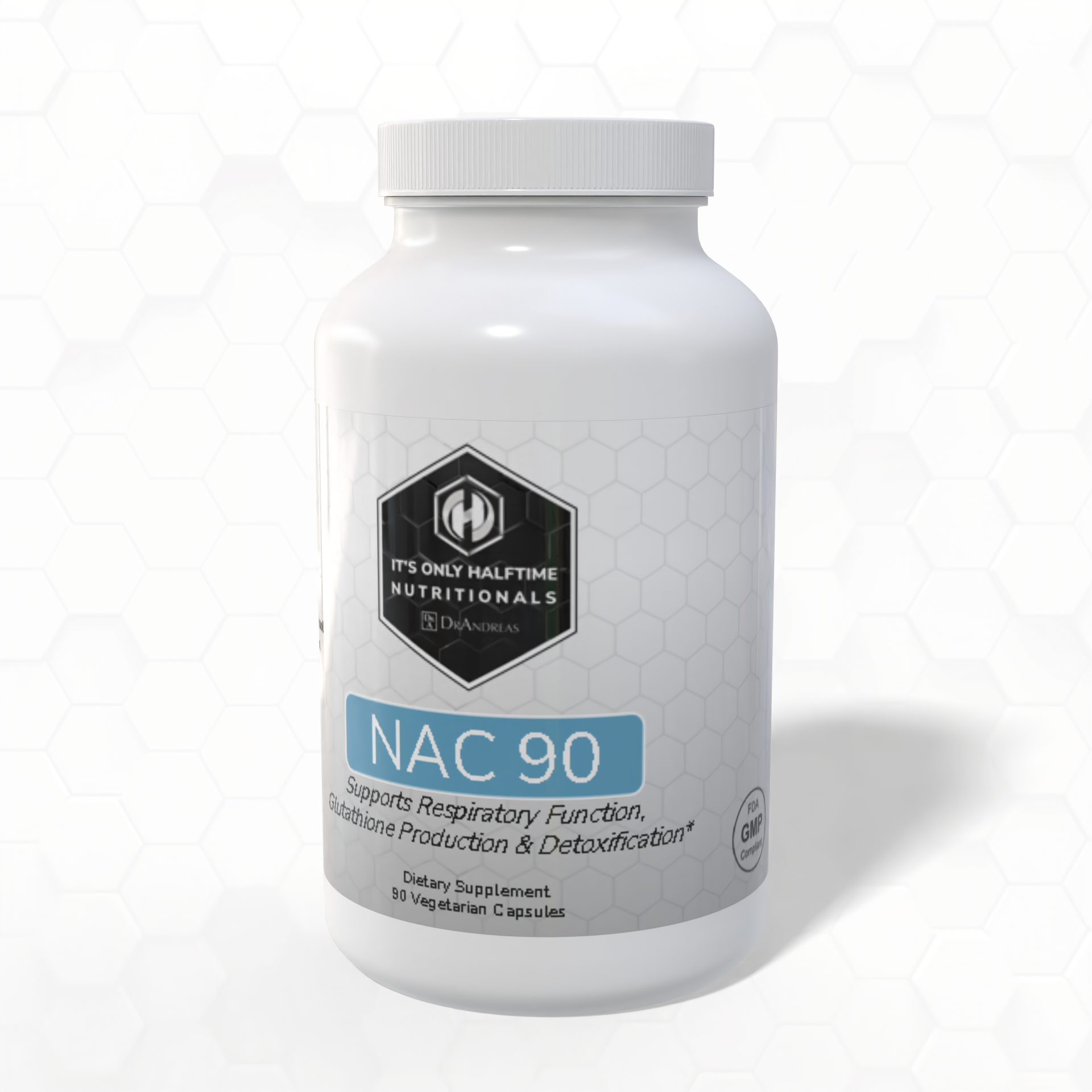 IOH Nutrition NAC 90, 600 mg per capsule, 90 vegetarian capsules