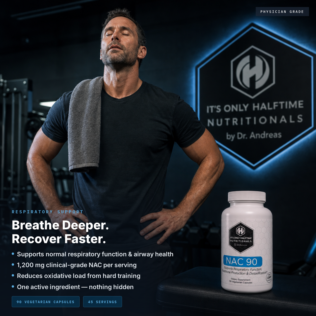 NAC 90 - Supports Respiratory Function, Glutathione Production & Detoxification