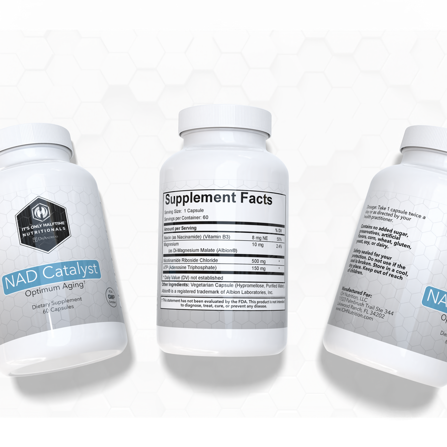IOH Nutrition NAD Catalyst, 60 vegetarian capsules